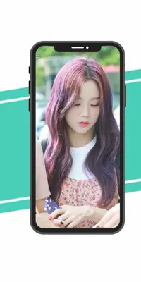 jisoo blackpink kpop Wallpaper android App screenshot 1